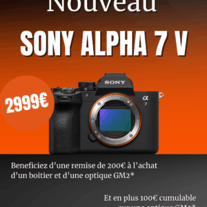 Nouveauté – L’Alpha 7 V arrive !