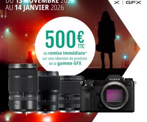 Remise immédiate en magasin FUJIFILM – 500€ TTC