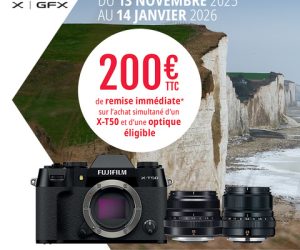 Remise immédiate en magasin FUJIFILM – 200€ TTC