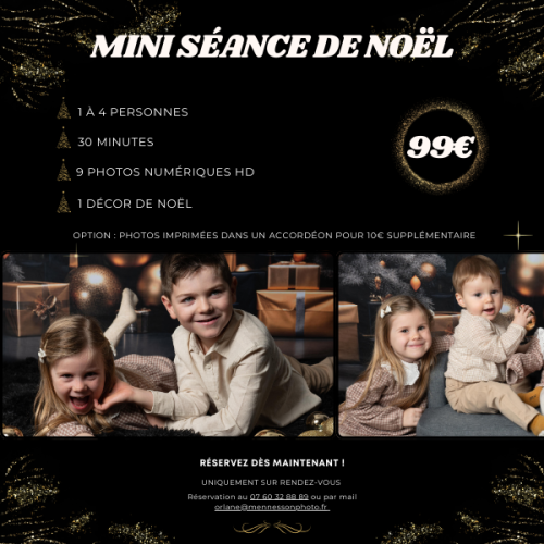 Mini séance de Noël