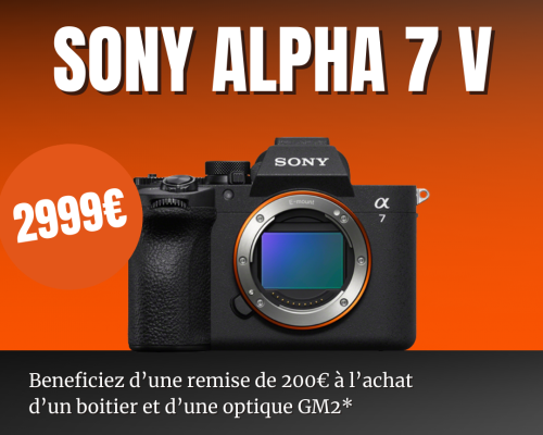 Nouveauté – L’Alpha 7 V arrive !